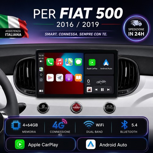 Autoradio android fiat 500 - fiat,