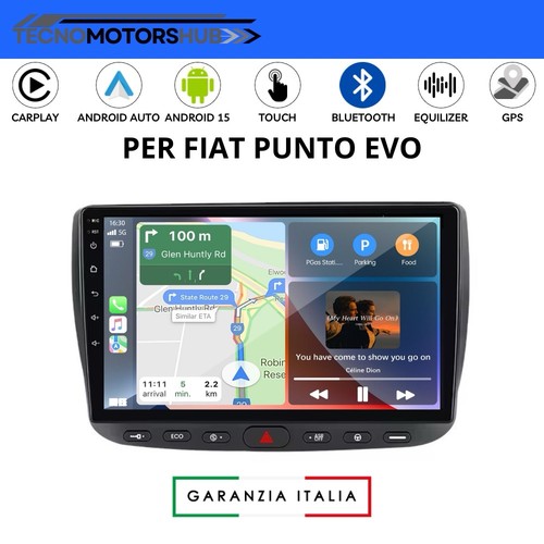 Autoradio android 15 per - 9”,