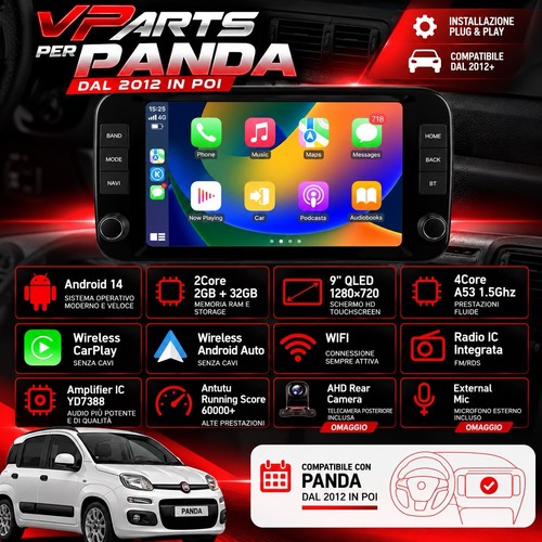 Autoradio android 15 per - autoradio, 9”